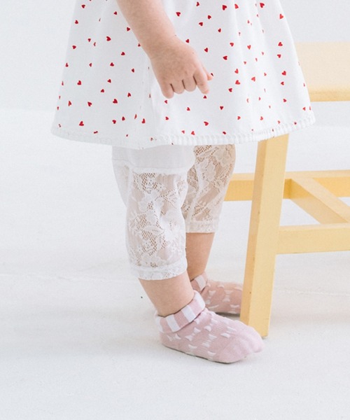 kids zoo（キッズズー） ハーフパンツ パンツ 2型込みレースレギンス 