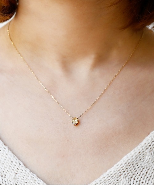 sowi ネックレス K10 Budding ネックレス レディース : ZOZOTOWN Yahoo