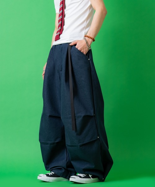 新品タグ付き✨アレンシー ALENCY ワイドデニム ワイドパンツ ブラック S 楽天市場】デニムパンツ レディース デニム ジーンズ 大きい
