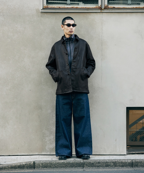 JOURNAL STANDARD カバーオール ゴートレザー ダッズ