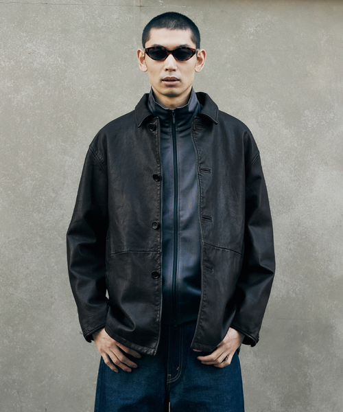 JOURNAL STANDARD カバーオール ゴートレザー ダッズ