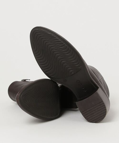 ECCO ブラウンショートブーツ ecco（エコー） ショートブーツ 38 ブラウン レディース : ZOZOTOWN