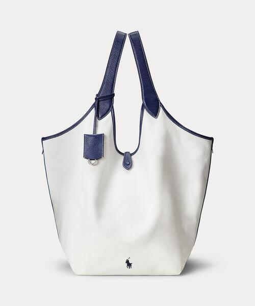 POLO RALPH LAUREN☆ポロ プレイ ラージ トートバッグ♪送料込 POLO RALPH LAUREN トートバッグ Polo Play キャンバス ラージ