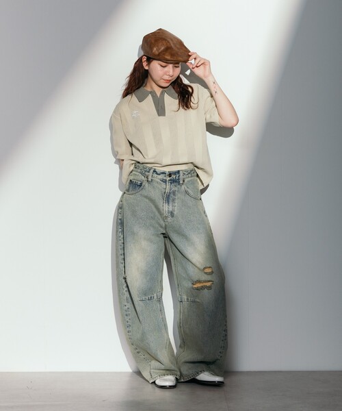 FREAK'S STORE ポロシャツ ポロ UMBRO × STORE/アンブロ 別注