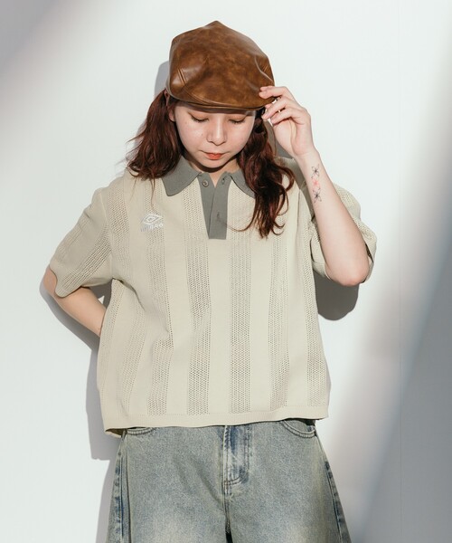 FREAK'S STORE ポロシャツ ポロ UMBRO × STORE/アンブロ 別注