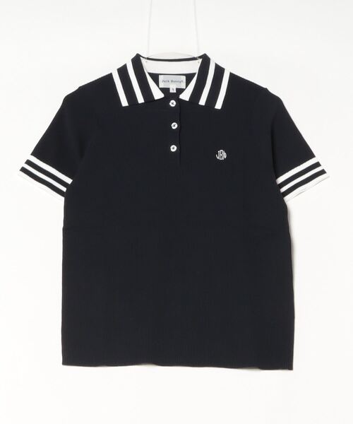 ポロシャツ ポロ ジャックバニー  COOLCLOVER32/2ニットポロシャツ(半袖) レディース