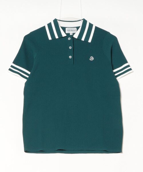 ポロシャツ ポロ ジャックバニー  COOLCLOVER32/2ニットポロシャツ(半袖) レディース ポロシャツ ポロ ジャックバニー COOLCLOVER32/2ニット