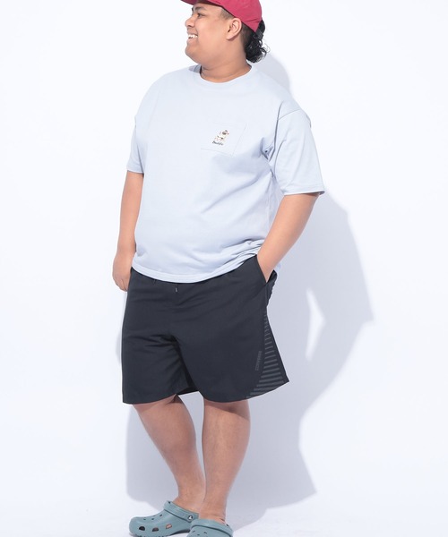 パンツ CONVERSE (コンバース) 裾ラインプリント メッシュインナー サーフパンツ メンズ | CONVERSE | 22