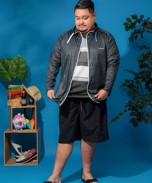 パンツ CONVERSE (コンバース) 裾ラインプリント メッシュインナー サーフパンツ メンズ | CONVERSE | 07