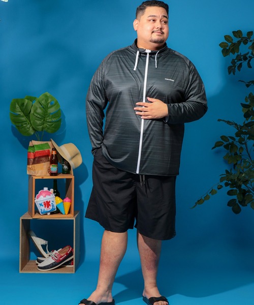 パンツ CONVERSE (コンバース) 裾ラインプリント メッシュインナー サーフパンツ メンズ | CONVERSE | 10