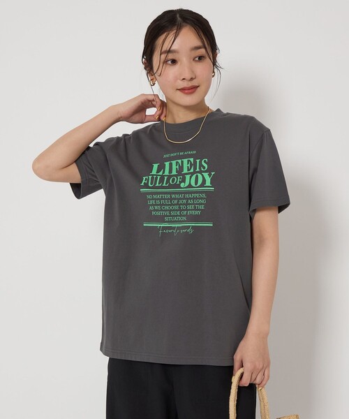 tシャツ 「別注」「BALMY DAYS」プリント Tシャツ レディース