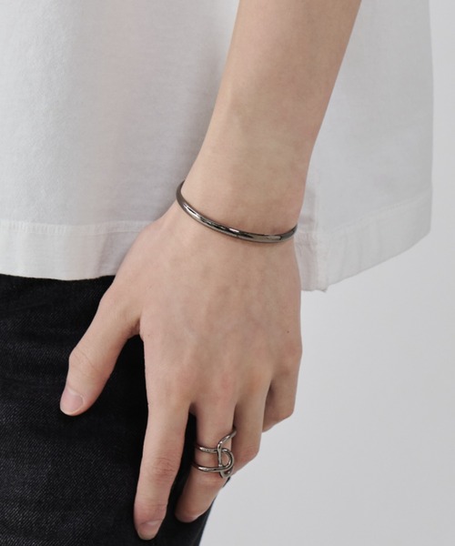 WYZ バングル simple bangle / シンプルバングル メンズ : ZOZOTOWN