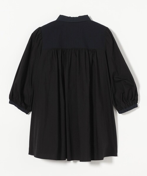 UNITED ARROWS ブラウス シャツ エンブロイダリー ショート
