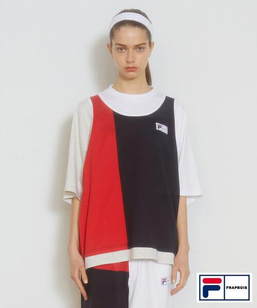 tシャツ FILA×FRAPBOISカットソーセットアップ レディース メンズ