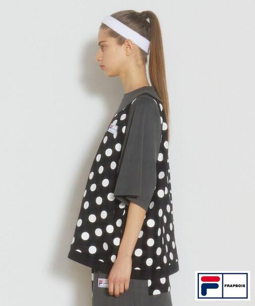 FRAPBOIS tシャツ FILA×FRAPBOISカットソーセットアップ