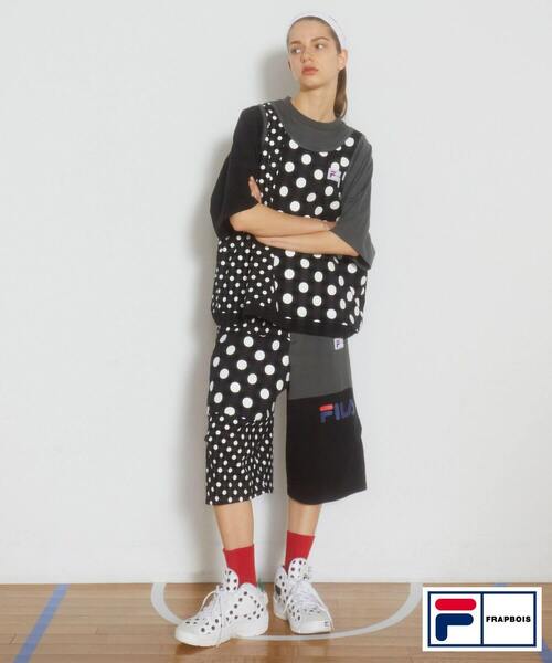 tシャツ FILA×FRAPBOISカットソーセットアップ レディース メンズ FRAPBOIS tシャツ FILA×FRAPBOISカットソーセットアップ