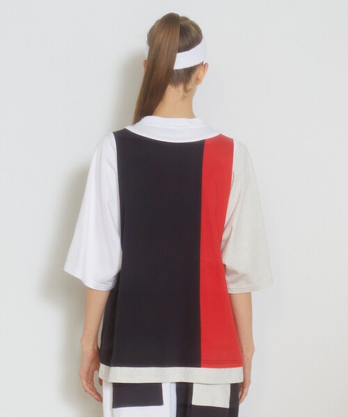 FRAPBOIS（フラボア） tシャツ FILA×FRAPBOISカットソーセットアップ