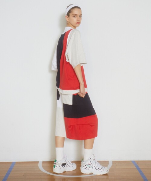 FRAPBOIS（フラボア） tシャツ FILA×FRAPBOISカットソーセットアップ