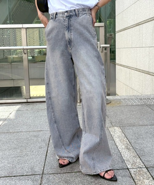 NOGLE ジーンズ デニム デニムパンツ 「NOGLE/ノグル」ケミカルライン