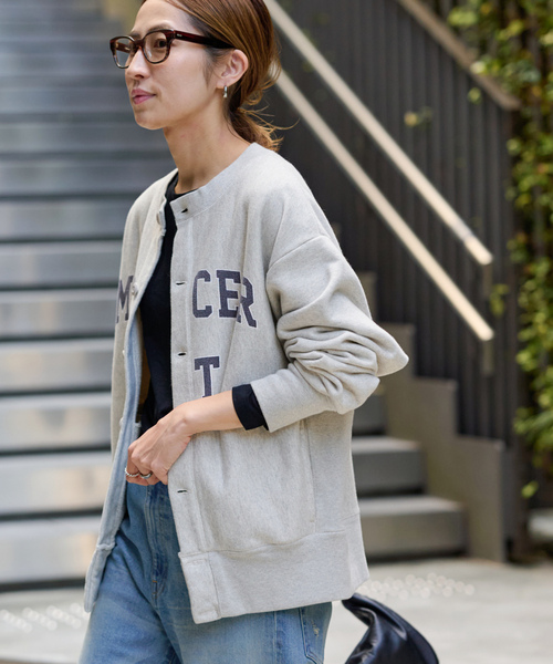 FRAMeWORK アランBack開きカーディガン ネイビー(コン) 新品