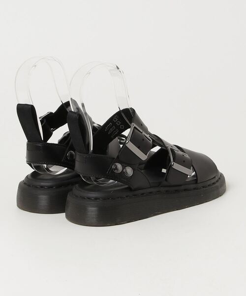 Dr. Martens ブラック サンダル　UK3 Dr.Martens 「Dr. Martens」 フラットサンダル UK3 ブラック