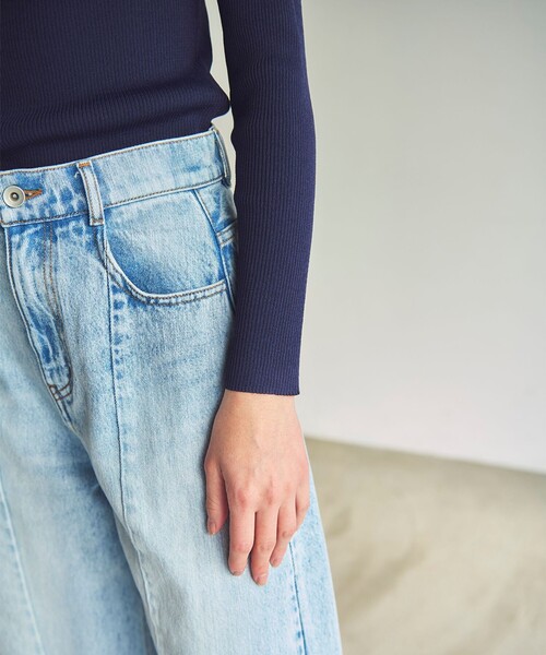 「GRACE CONTINENTAL」 長袖ニット 36 ホワイト レディース GRACE CONTINENTAL 「GRACE CONTINENTAL」 長袖ニット 36