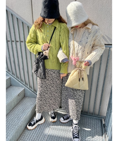 「WC」 ショルダーバッグ FREE ベージュ レディース_画像8