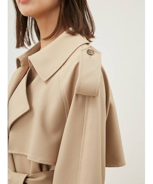 Mila Owen（ミラオーウェン） トレンチコート 00 アイボリー