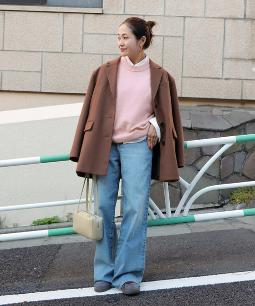 「JOURNAL STANDARD」 長袖ニット FREE アイボリー レディース_画像5