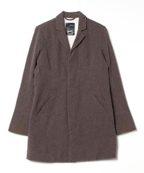 DENHAMデンハム コート DENHAM（デンハム） チェスターコート X-SMALL ブラウン メンズ