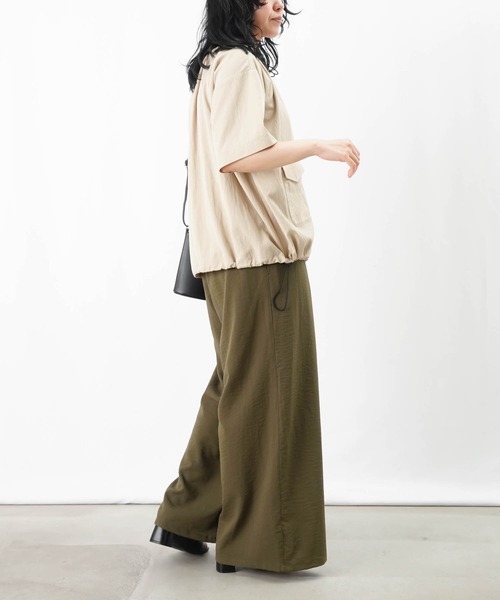 LADY LUCK LUCA ブラウス シャツ LC/LLL ファスナー配色ブラウス