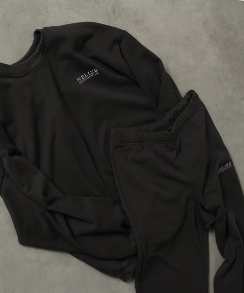 「welise」 スウェットカットソー M チャコール メンズ