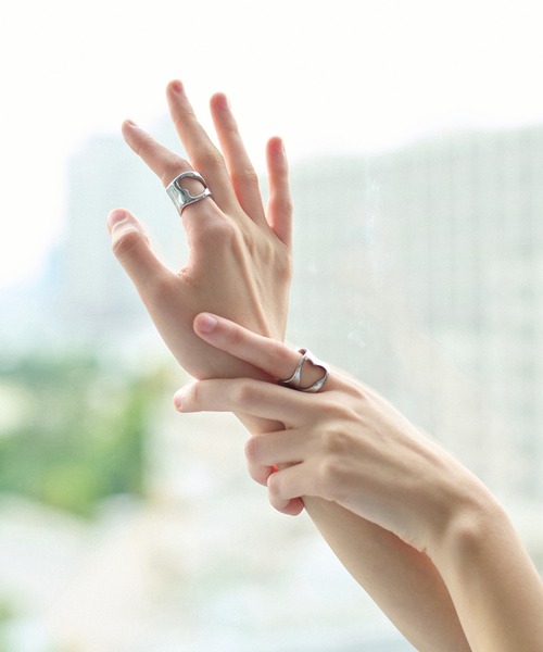 ONCILY（オンシェリー） 指輪 リング HEART HOLE RING / ハートホール