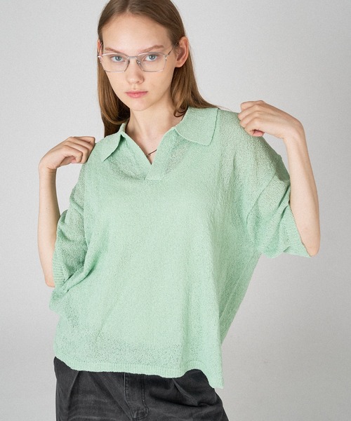 ONCILY（オンシェリー） ポロシャツ SUMMER SKIPPER POLO SHIRT