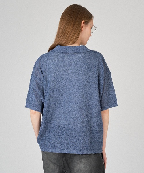 【美品】 SEEALL OVERSIZED SKIPPER POLO ポロシャツ SEEALL「OVERSIZED SKIPPER POLO」new arrivals