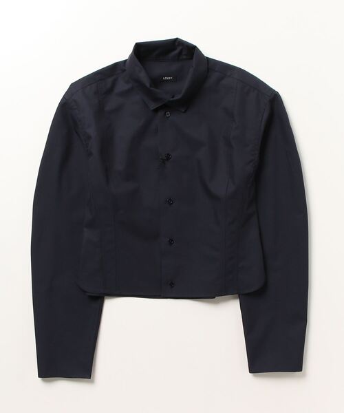 「LOEFF」 長袖シャツ 1 ブラック レディース