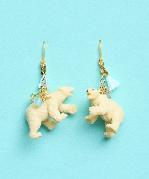 gargle（ガーグル） ピアス ガーグル：アニマルシリーズ Newアイス