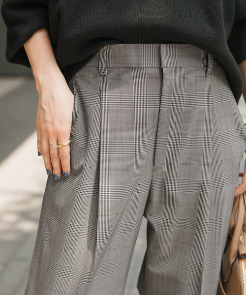 Spick＆Span（スピック アンド スパン） スラックス パンツ