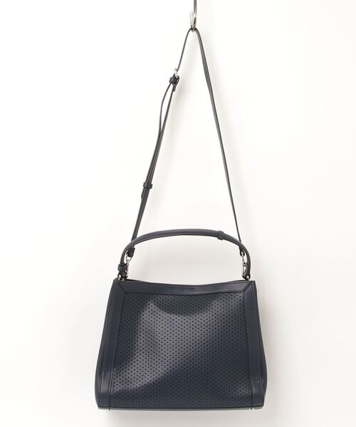 UNITED ARROWS ２WAY トート/ショルダーバッグ　ネイビー WEB限定】ポーチ付き 2WAY トートバッグ / ショルダーバッグ ―は