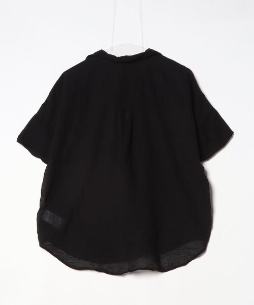 「Frank&Eileen」 半袖シャツ S ブラック レディース Frank&Eileen 「Frank&Eileen」 半袖シャツ S ブラック