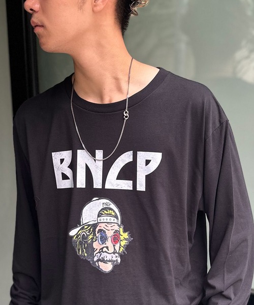 「CIAOPANIC」 長袖カットソー X-SMALL ブラック×ホワイト レディース