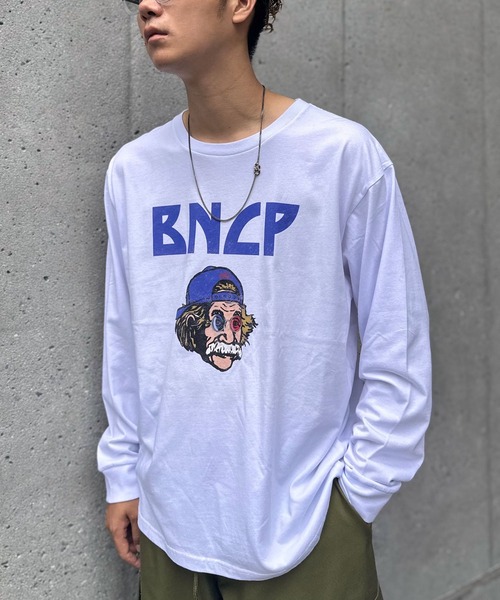 「CIAOPANIC」 長袖カットソー X-SMALL ブラック×ホワイト レディース