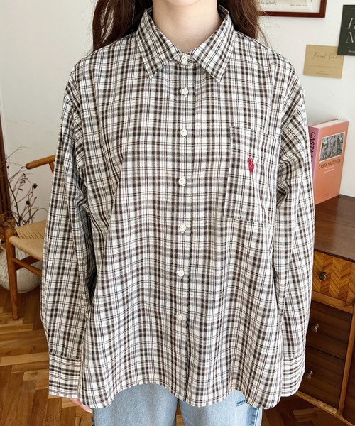 U.S. POLO ASSN.（ユーエスポロアッスン） ブラウス シャツ moment＋ 