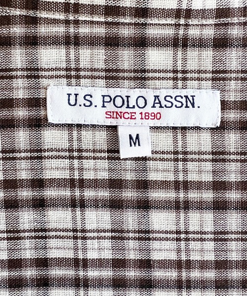 U.S. POLO ASSN.（ユーエスポロアッスン） ブラウス シャツ moment＋ 
