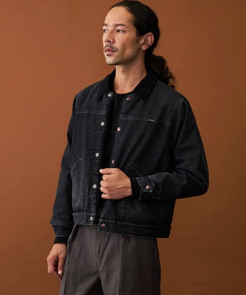 Wrangler（ラングラー） デニムジャケット MEDIUM ブラック系その他