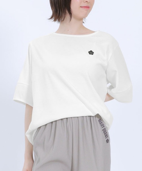 マリークワント MARY QUANT ランタンスリーブ プルオーバー （ホワイト） MARY QUANT tシャツ マリークワント mary quant ランタン