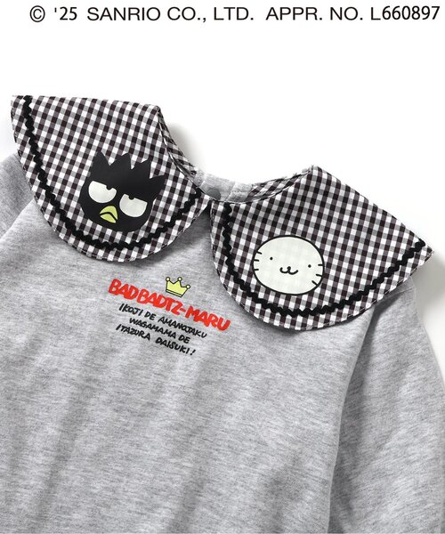 sanrio（サンリオ） ベビー服 ロンパース サンリオキャラクターズ/衿