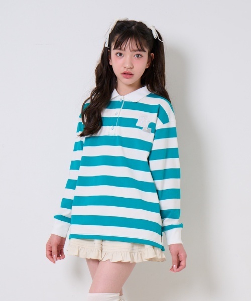 by LOVEiT tシャツ ラガーシャツ キッズ 子供服 女の子 : ZOZOTOWN
