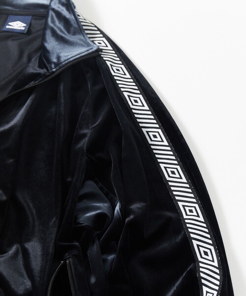 別注 UMBRO ベロア トラックジャケット ブラウン UMBRO × FREAK'S STORE/アンブロ 別注 Velour Track Jacket