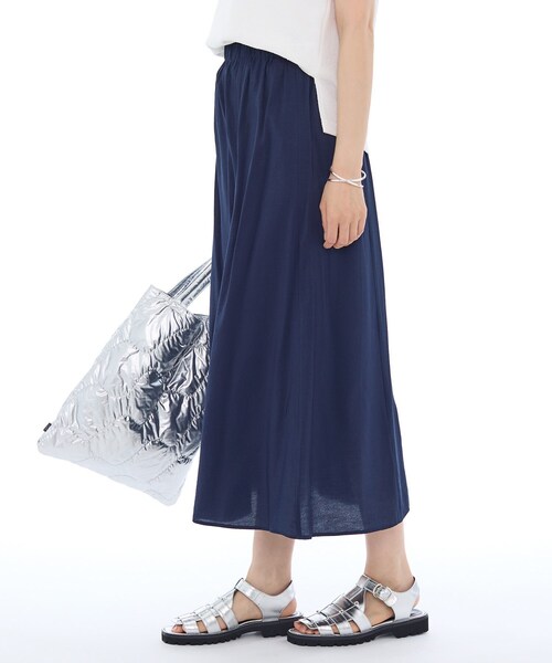 INDIVI スカート タンブラーフレアスカート : ZOZOTOWN Yahoo!店